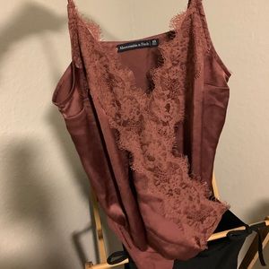 Abercrombie and Fitch Wrap Front Cami Bodysuit